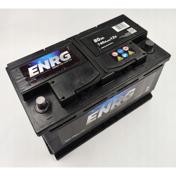 Akumulator ENRG 12V 80Ah 740A P+