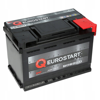 Akumulator Eurostart 12V 77Ah 730A (EN) P+