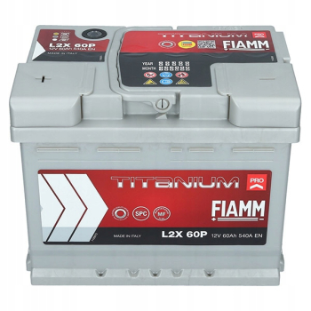 Akumulator Fiamm Pro 12V 60Ah 540A L+ FTP60+-