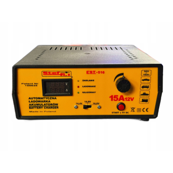 Prostownik EST - 516 12V / 15A Stef-Pol