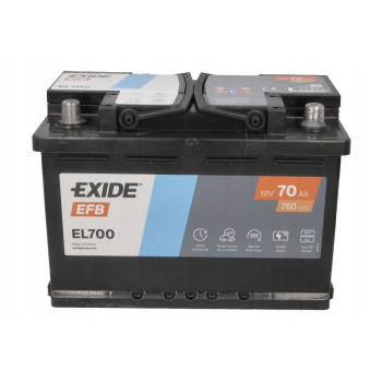 Akumulator Exide EL700 12V 70Ah 760A